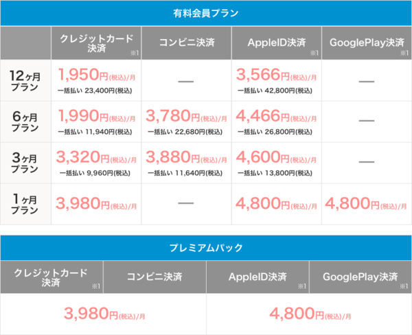 omiai 料金